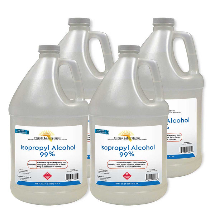 Isopropyl Alcohol 99% Anhydrous - 4 Gallons - Isopropyl-Alcohol.Com