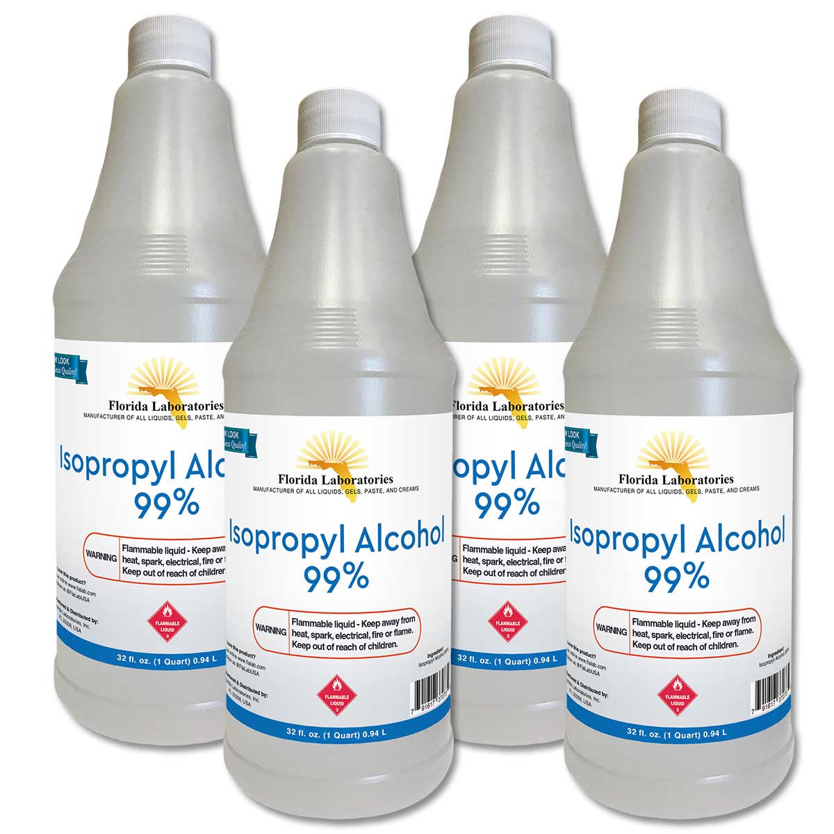 Alcool isopropylique 99.9% 1 litre