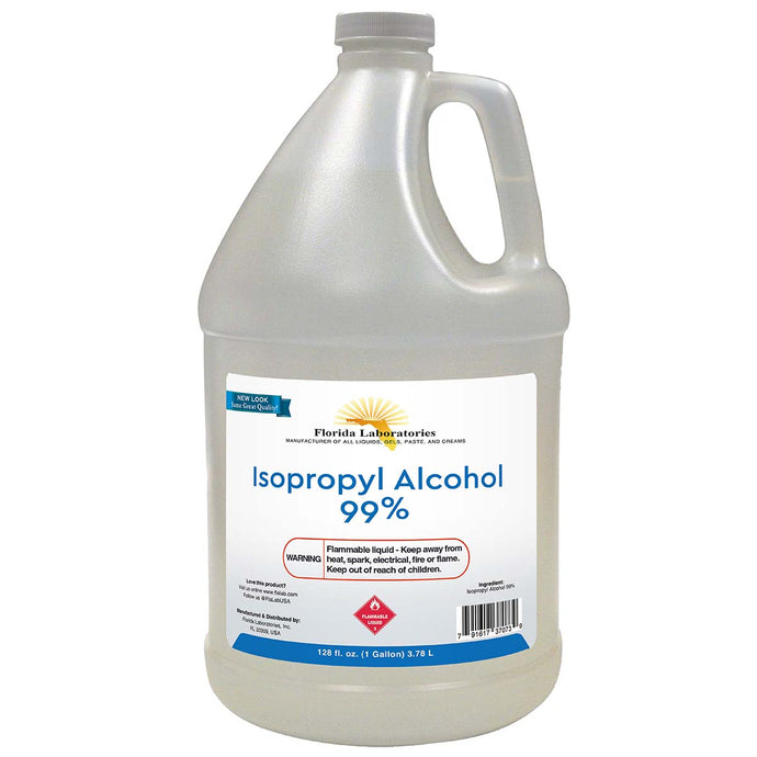 99.9% Isopropyl Alcohol Spray Bottle - 8oz - Small Werld Glass