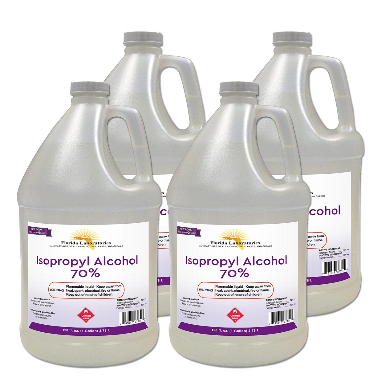 ISOPROPYL ALCOHOL 99%, Propanol, 1 Gallon 