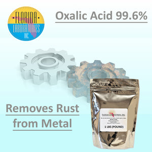 OXALIC ACID 99.6% Pure, Rust Remover, Wood Bleach, Boat Cleaner and More - Multiple Sizes Available - Isopropyl-Alcohol.Com
