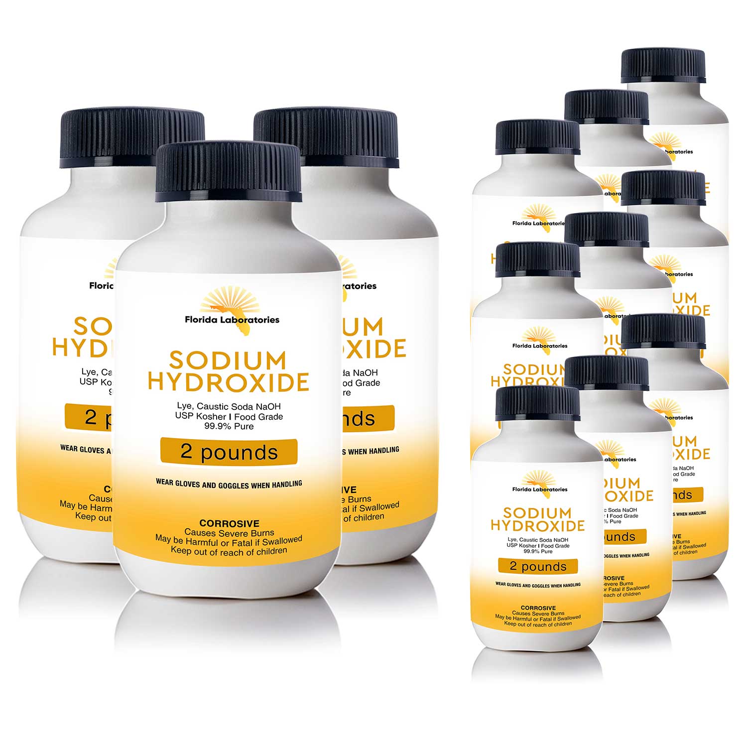 Sodium Hydroxide – Pure – Food Grade (Caustic Soda, Lye) (1 Pound Jar) –  Partea Drinks