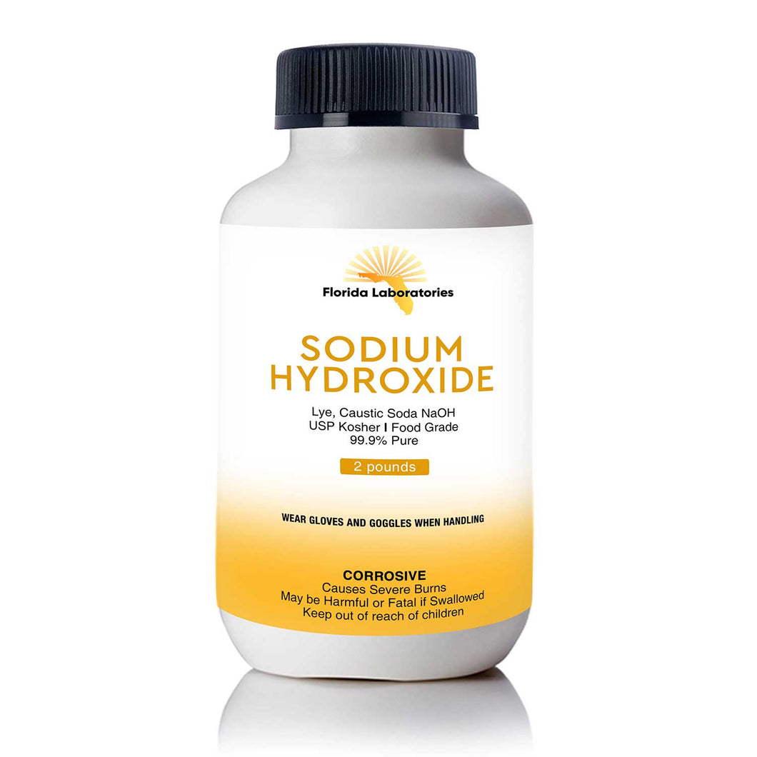 Sodium Hydroxide 99.9% Pure Food Grade Beads Caustic Soda lye 6