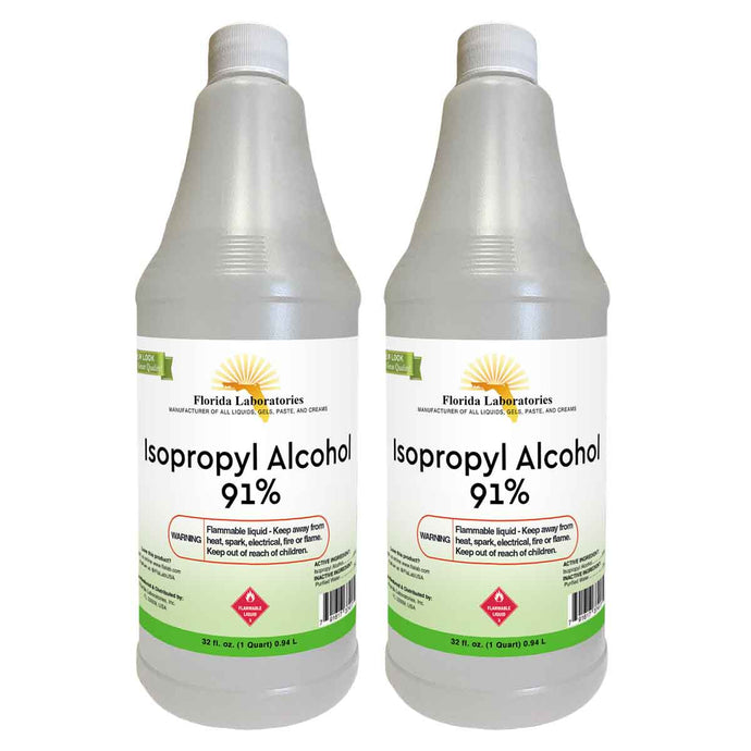 Isopropyl Alcohol 91 % - 2 Quart - Isopropyl-Alcohol.Com